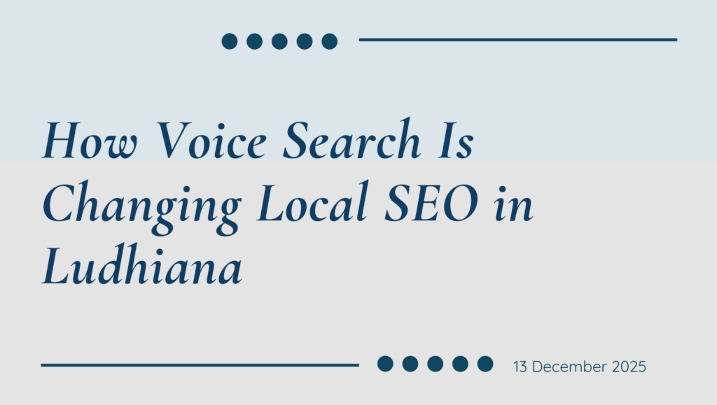 how voice search is changing local seo