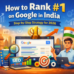 How to Rank #1 on Google in India (Step-by-Step SEO Strategy for 2026)
